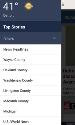 ClickOnDetroit android App screenshot 1